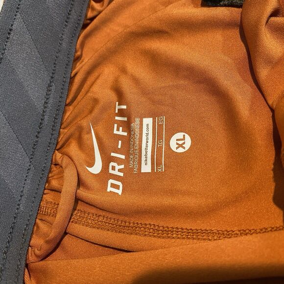 NIKE Texas Longhorns Football On Field Shorts Mens XL Grey Orange Basketball - Picture 7 of 11